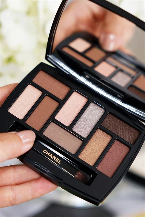 chanel face and eye palette|chanel les beiges eyeshadow intense.